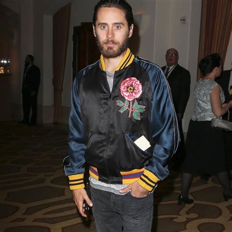 jared leto gucci jacket|Jared Leto then and now.